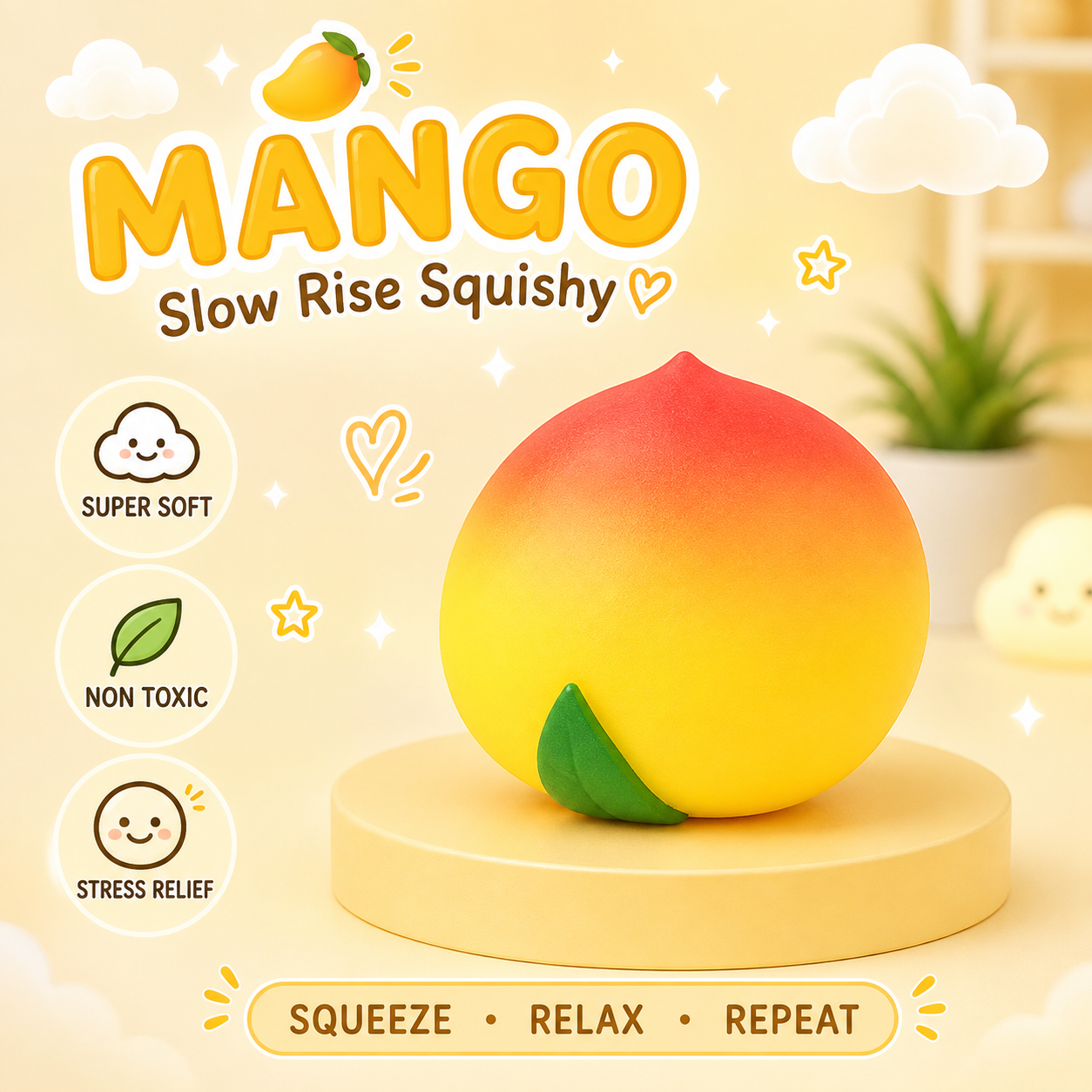 Squishy Fun Stress Relievers