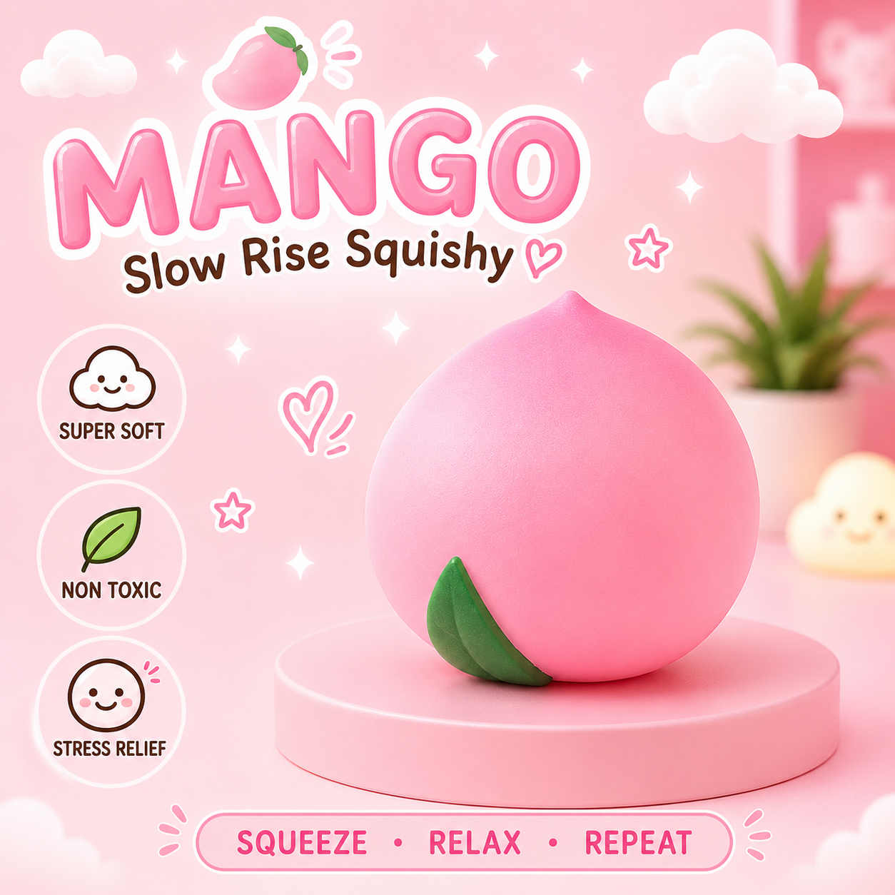 Squishy Fun Stress Relievers
