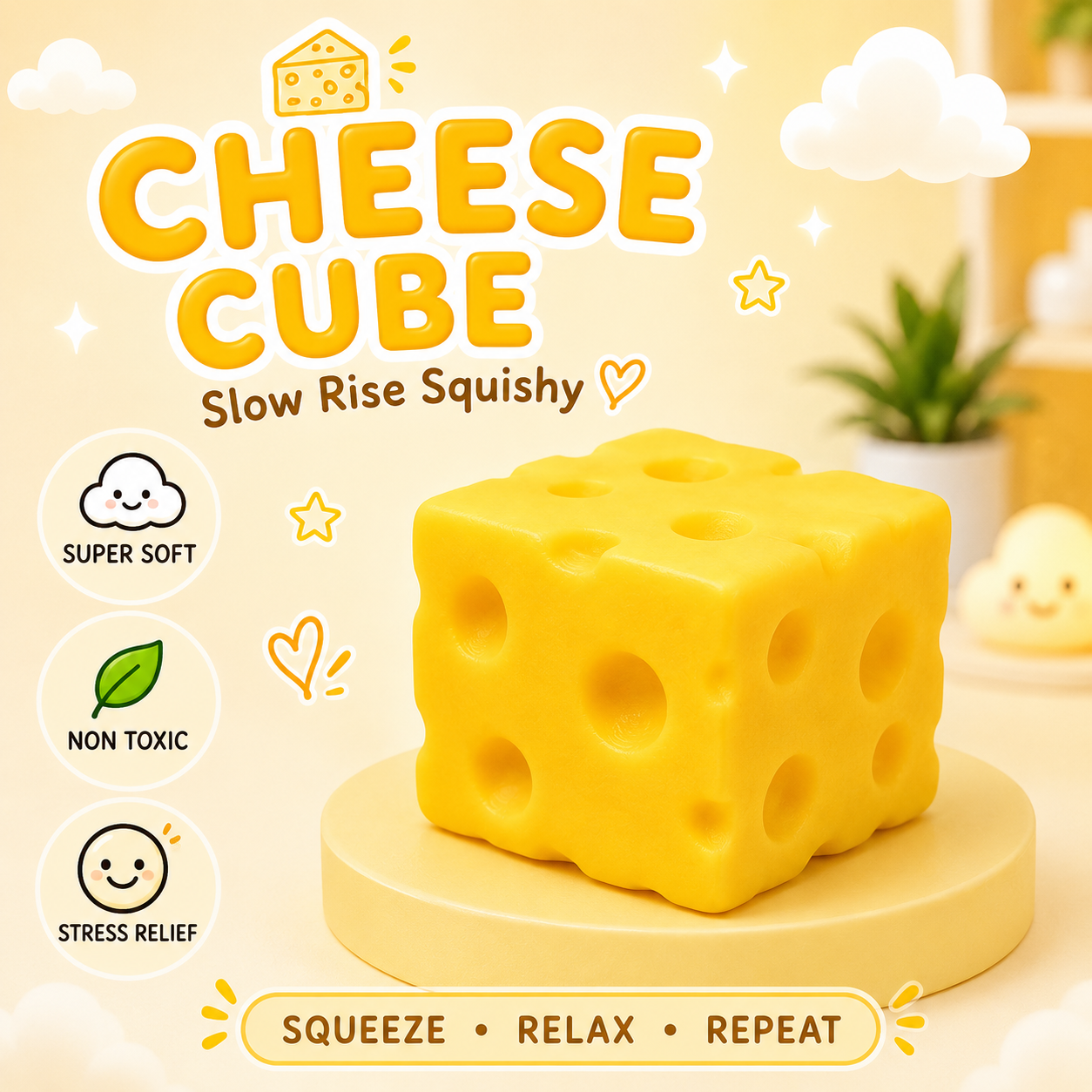 Squishy Fun Stress Relievers