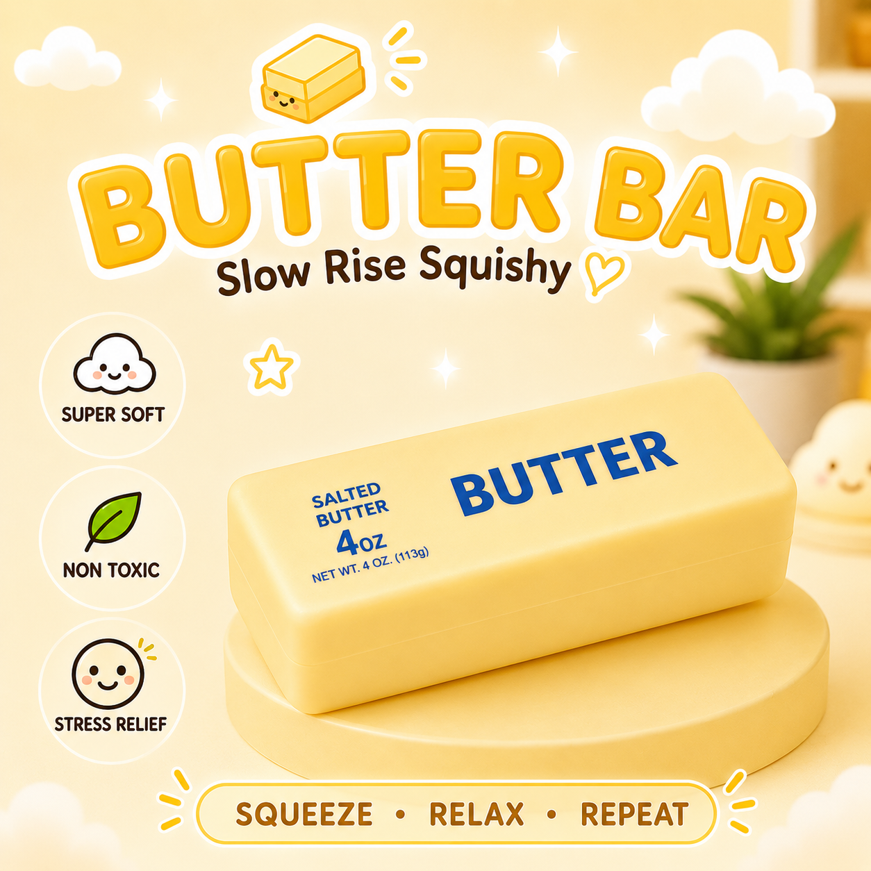 Squishy Fun Stress Relievers
