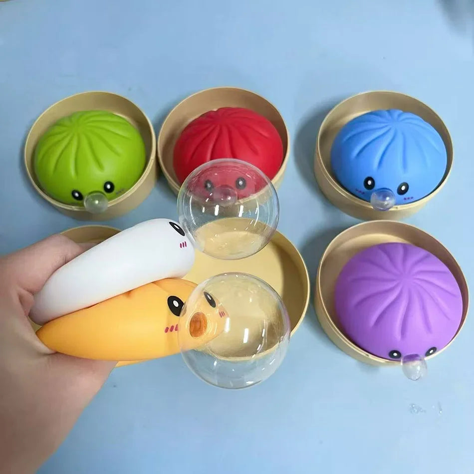 Bubble Squeezing Dumpling Delight – Squishy Stress Relief Toy