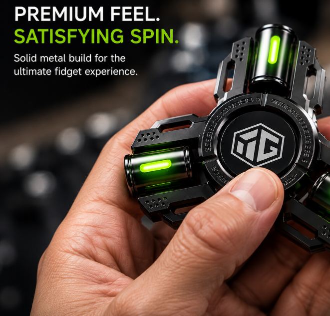 Luminous Stress Relief Spinner