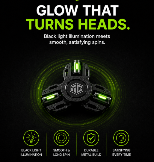 Luminous Stress Relief Spinner