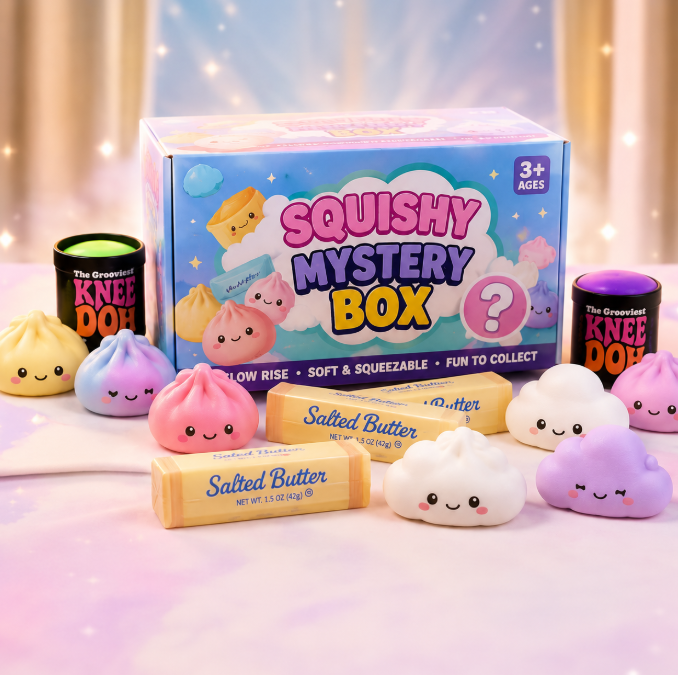 Bubble Squeezing Dumpling Delight – Squishy Stress Relief Toy
